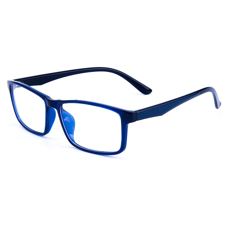 Men's Eyeglasses Ultralight Tr90 Full Rim Eyewear G6087 Full Rim Gmei Optical Blue C3  