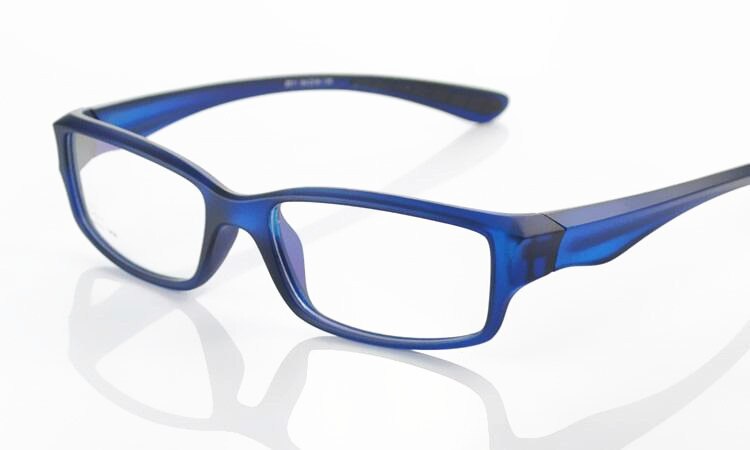 Men's Eyeglasses Ultra-light Tr90 Slip-resistant Acetate Frame Brightzone 2011 dark blue  