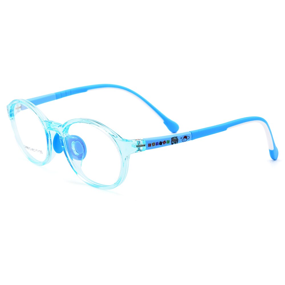 Children's Eyeglasses Ultra-light Flexible TR90 Silica Gel Frame Cx68012 Full Rim Gmei Optical C92  