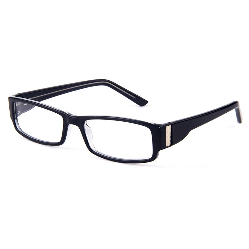 Unisex Eyeglasses Rectangular Black Hypoallergenic Frame T8011 Frame Gmei Optical Default Title  