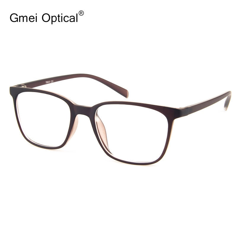 Gmei Unisex Eyeglasses Ultra-Light Plastic Frame T9010 Full Rim Gmei Optical   