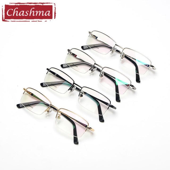 Men's Eyeglasses Pure Titanium 3142 Frame Chashma   