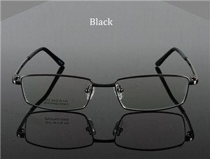 Men's Eyeglasses Alloy Frame Ultra Light 2033 Frame Chashma black  