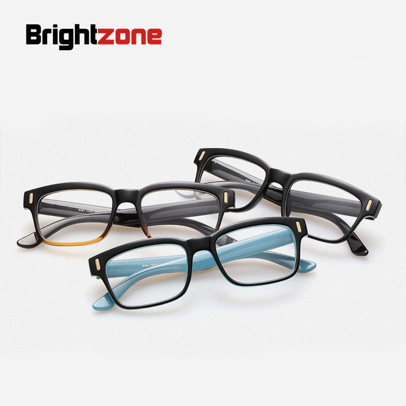 Unisex Eyeglasses V-Shaped Frame Plastic Acetate 8084 Frame Brightzone   