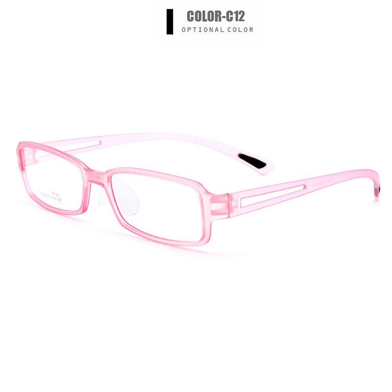 Unisex Eyeglasses Ultra-Light Tr90 Plastic With Saddle Bridge M5106 Frame Gmei Optical C12  