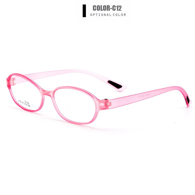 Children's Eyeglasses Ultra-Light Tr90 Plastic With Saddle Nose Bridge M5104 Frame Gmei Optical C12  