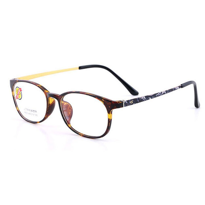 Reven Jate 8505 Child Glasses Frame For Kids Eyeglasses Frame Flexible Frame Reven Jate Leopard  