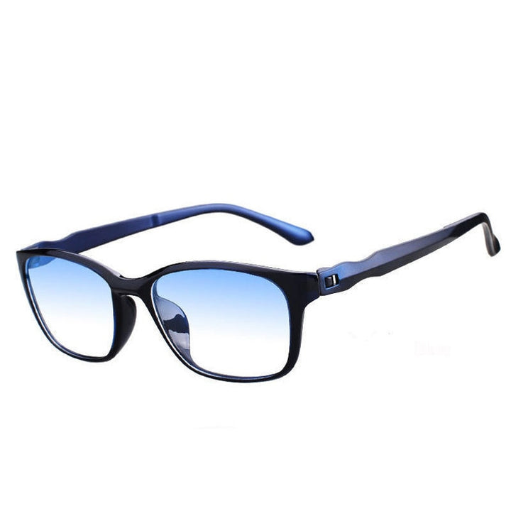 Iboode Reading Glasses Men Anti Blue Rays Eyeglasses Antifatigue +1.5 +2.0 +2.5 +3.0 +3.5 +4.0 Reading Glasses Iboode 0 Matte Black Blue 
