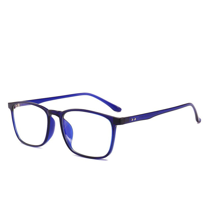 Unisex Eyeglasses Anti Blue Light Plastic Titanium Lh10 Anti Blue Brightzone Blue5  