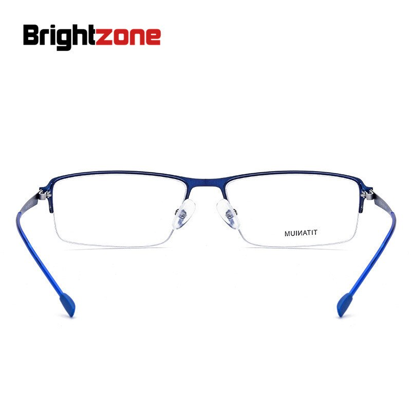 Unisex Eyeglasses Metal Spectacle Frame Titanium Alloy Frame Brightzone   