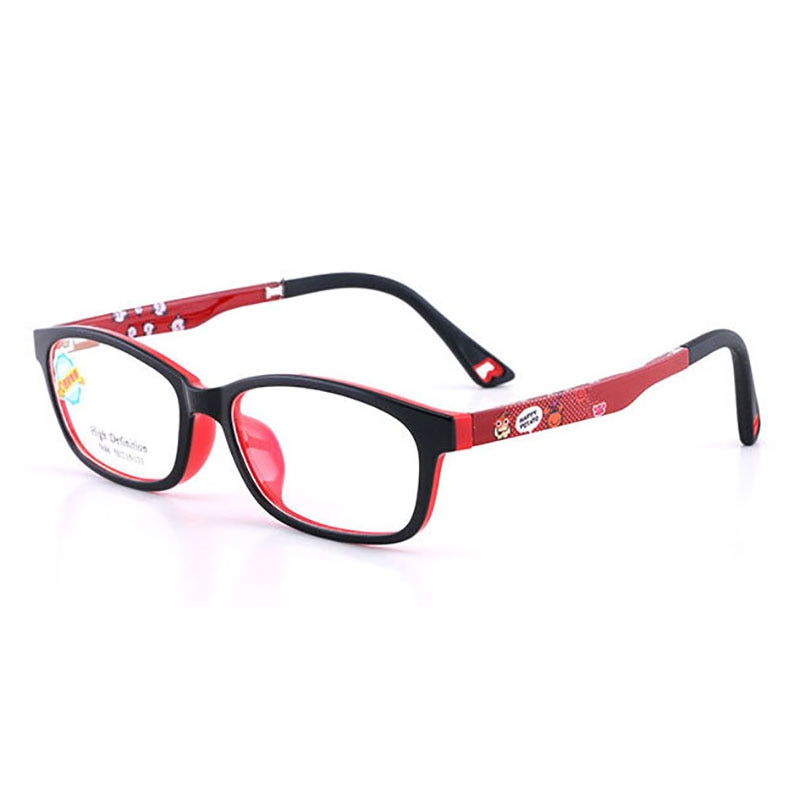 Reven Jate 5686 Child Glasses Frame For Kids Eyeglasses Frame Flexible Frame Reven Jate Red  