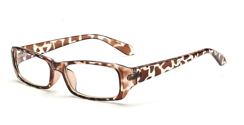 Unisex Eyeglasses Anti Blue Ray Light Anti-reflective 21007 Anti Reflective Brightzone Leopard  
