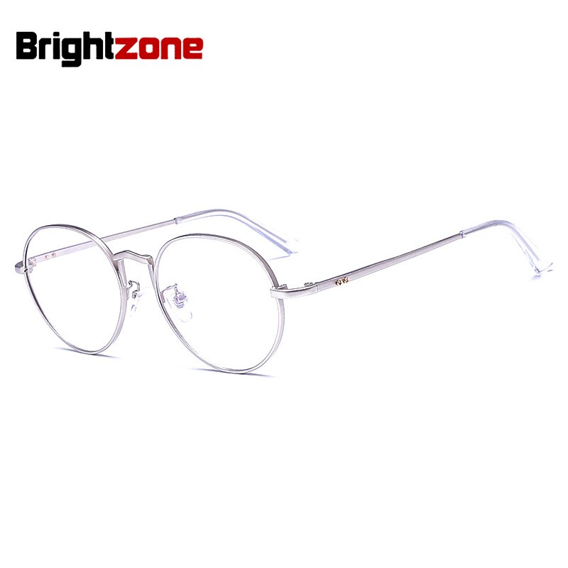 Brightzone Unisex Full Rim Round Alloy Eyeglasses 5320 Full Rim Brightzone   