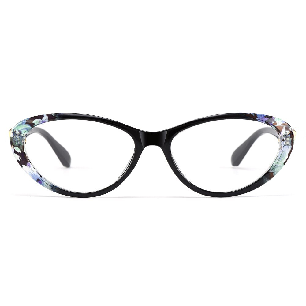 Women's Eyeglasses Ultra-Light Plastic Ttitanium Tr90 Cat Eye M1460 Frame Gmei Optical   