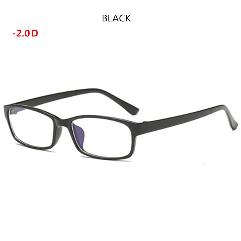 Unisex Reading Glasses Myopia Short-sight Eyewear A01 Reading Glasses SunnyFunnyDay BLACK Myopia200  