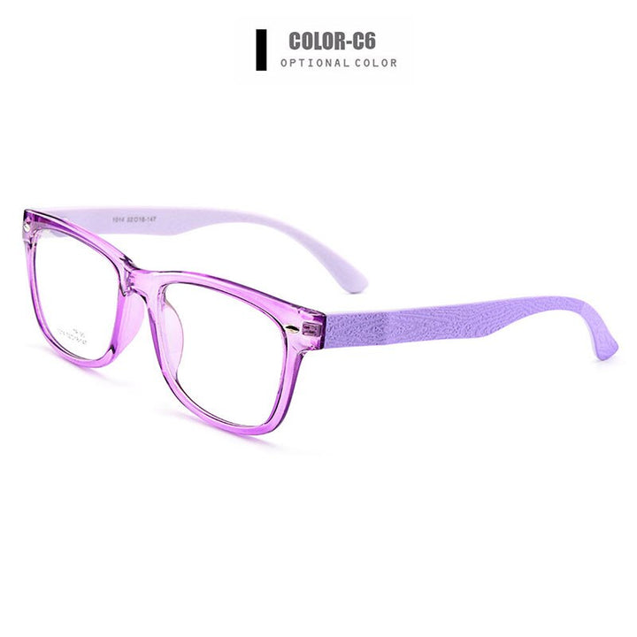 Unisex Eyeglasses Ultra-Light Tr90 Plastic 7 Colors M1014 Frame Gmei Optical C6  