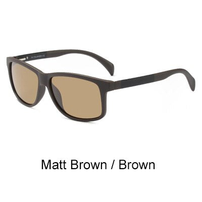 Ralferty Men's Polarized Rectangle Sunglasses FP8 Sunglasses Ralferty Matt Brown - Brown China As picture