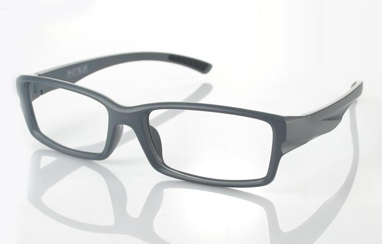 Men's Eyeglasses Ultra-light Tr90 Slip-resistant Acetate Frame Brightzone 6051 gray  