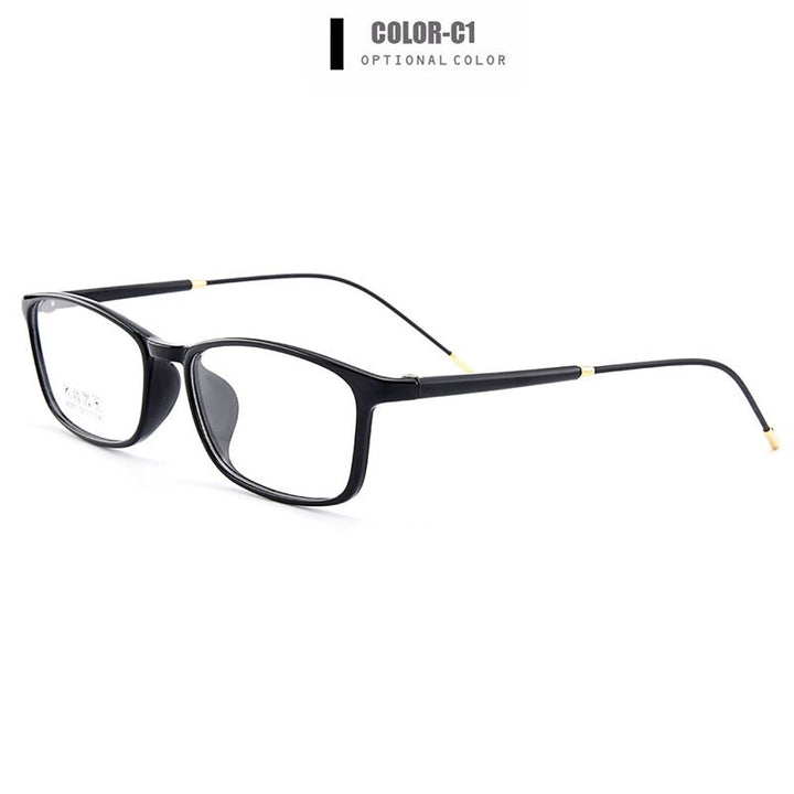 Unisex Eyeglasses Ultra-Light Tr 90 Plastic 5 Colors M3001 Frame Gmei Optical C1  