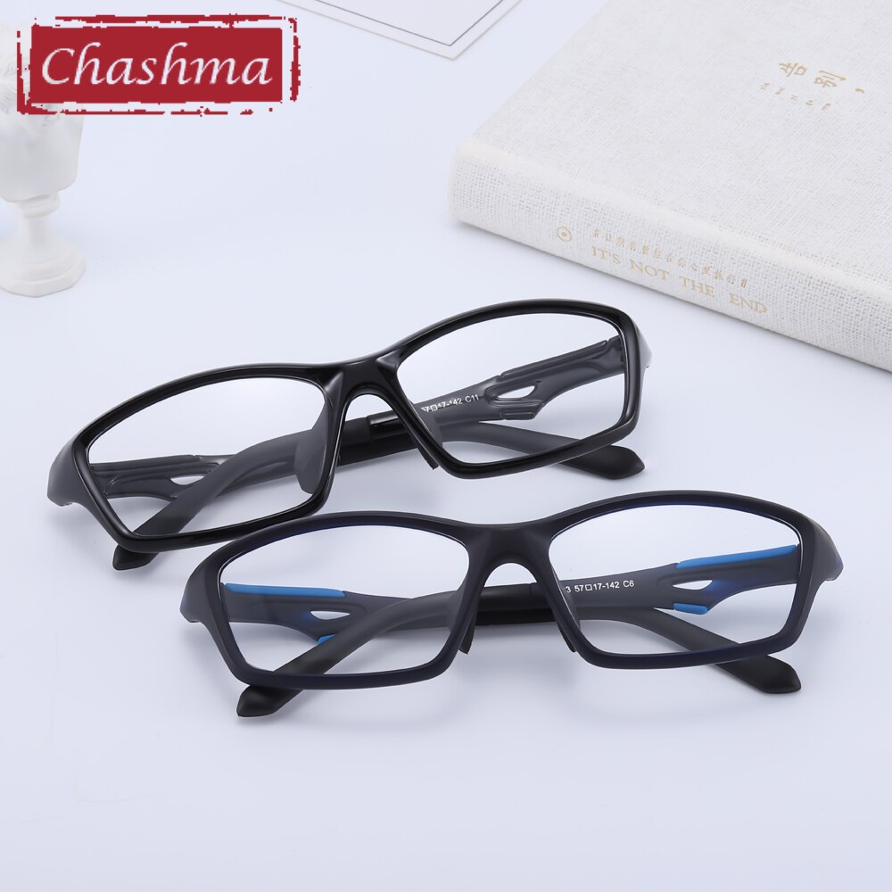 Men's Eyeglasses Plastic Titanium 9233 TR90 Frame Chashma   