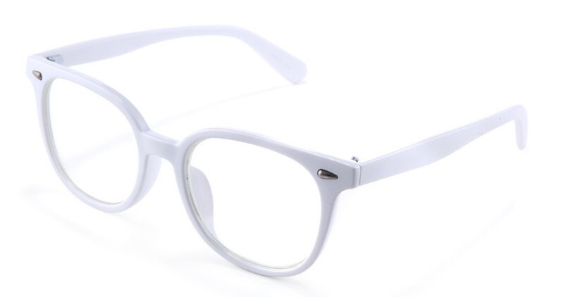 Unisex Radiation Defense Computer Eyeglasses Acetate Frame Th0001 Anti Blue Brightzone Bright white  