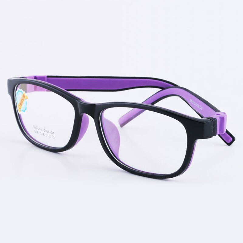 Reven Jate 508 Child Glasses Frame For Kids Eyeglasses Frame Flexible Frame Reven Jate purple  