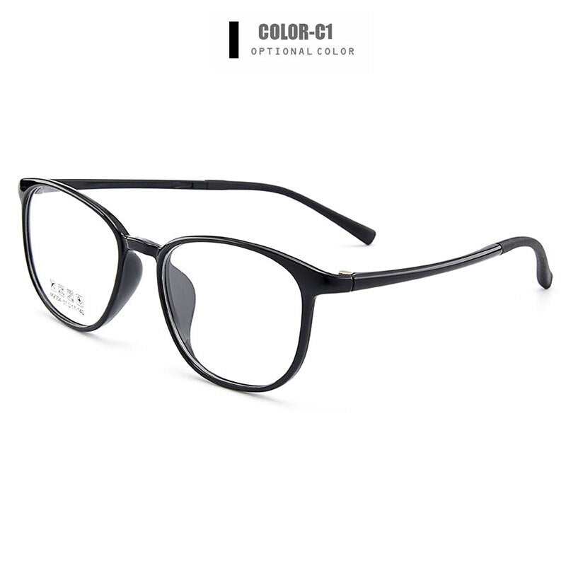 Men's Eyeglasses Ultra-Light Tr90 Plastic 6 Colors M2004 Frame Gmei Optical C1  