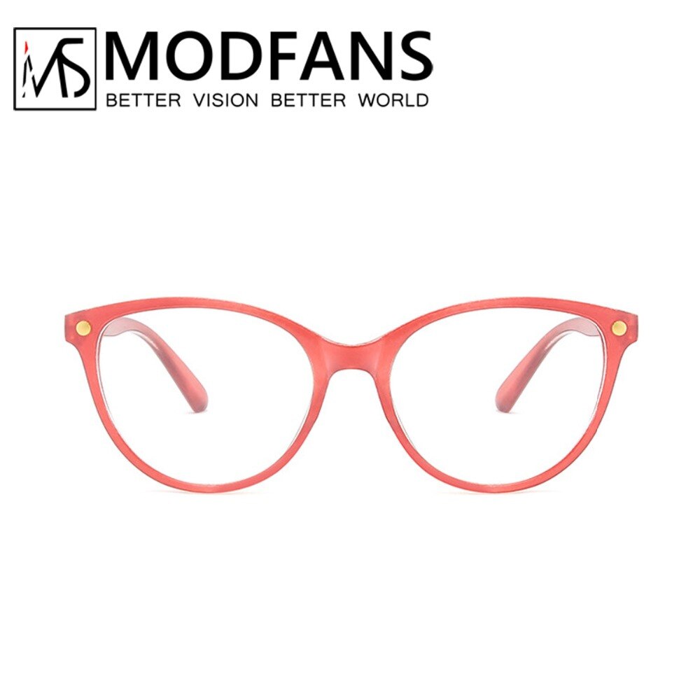 ModFans Women's Full Rim Cat Eye Tr 90 Reading Glasses Msa0032 Reading Glasses Modfans   