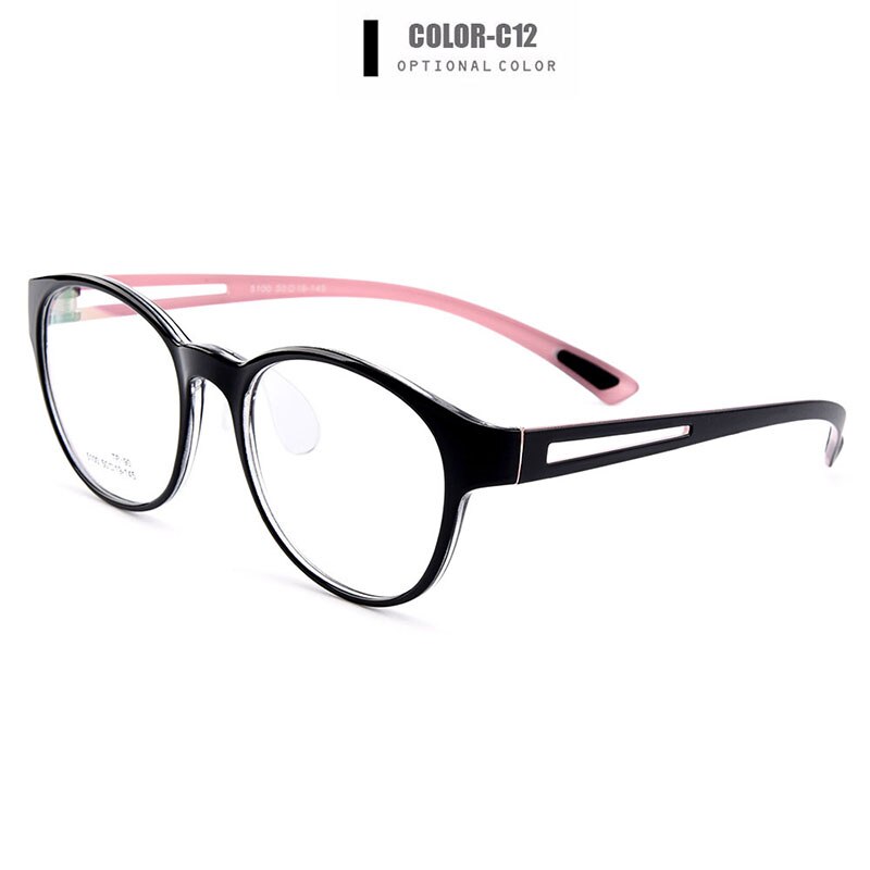 Unisex Eyeglasses Ultra-Light Tr90 Plastic 6 Colors M5100 Frame Gmei Optical C12  