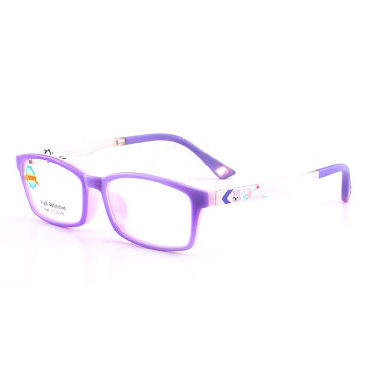 Reven Jate 5685 Child Glasses Frame For Kids Eyeglasses Frame Flexible Frame Reven Jate purple  