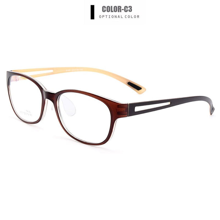 Unisex Eyeglasses Ultra-Light Tr90 Plastic 7 Colors M5101 Frame Gmei Optical C3  