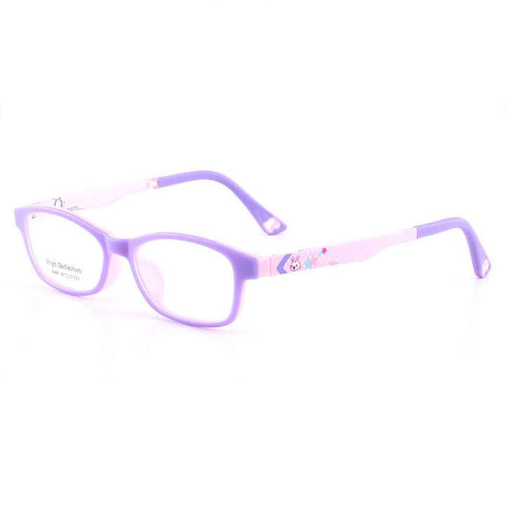 Reven Jate 5688 Child Glasses Frame For Kids Eyeglasses Frame Flexible Frame Reven Jate purple  