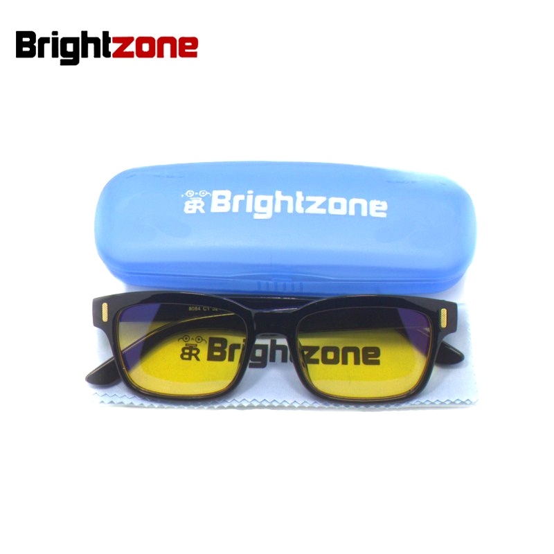 Brightzone Unisex Full Rim Square Tr 90 Gaming Eyeglasses 22h Full Rim Brightzone   