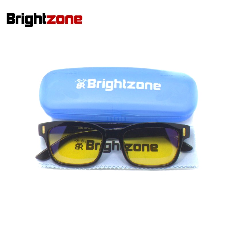 Brightzone Unisex Full Rim Square Tr 90 Gaming Eyeglasses 22h Full Rim Brightzone   