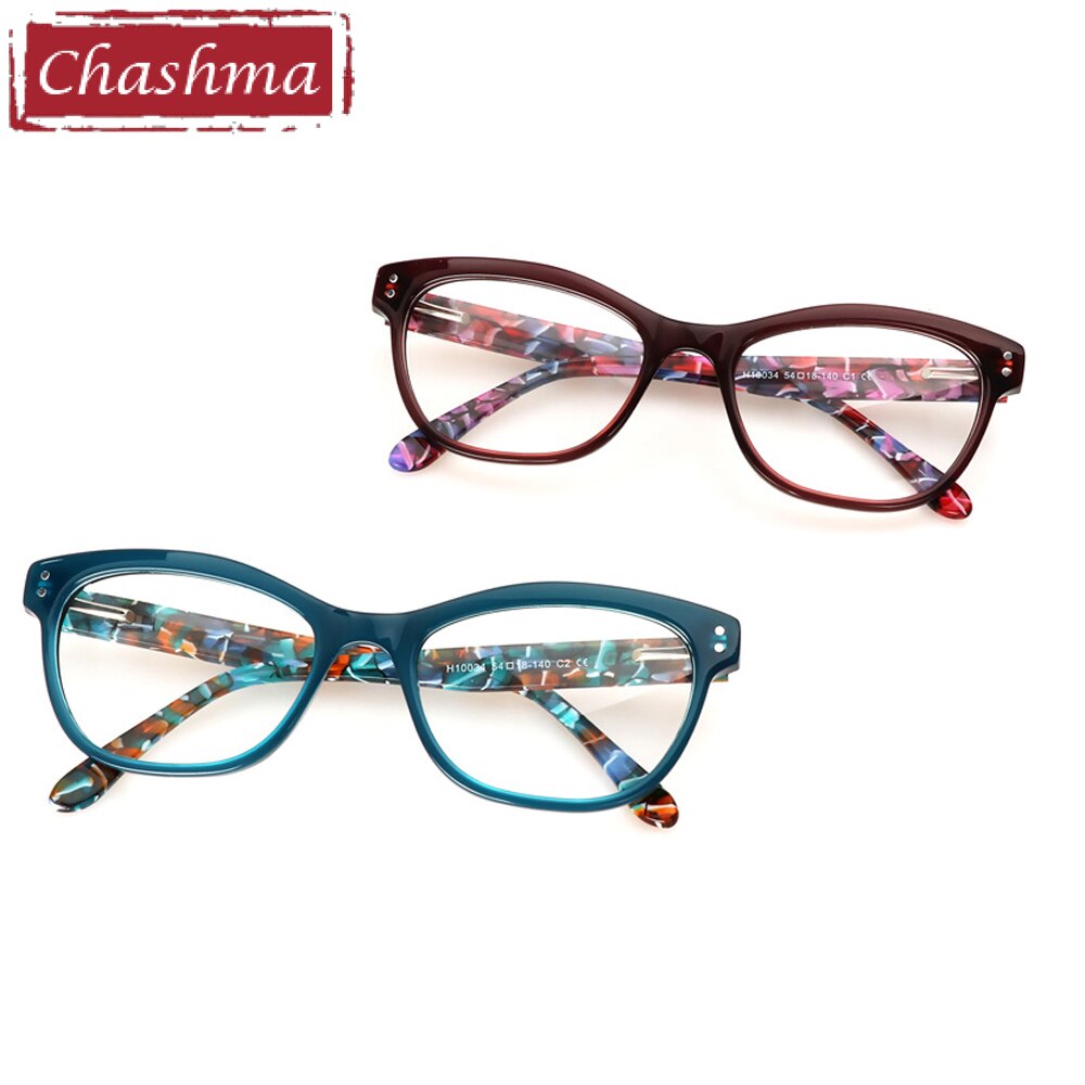 Women's Eyeglasses Acetate 10034 Frame Chashma   