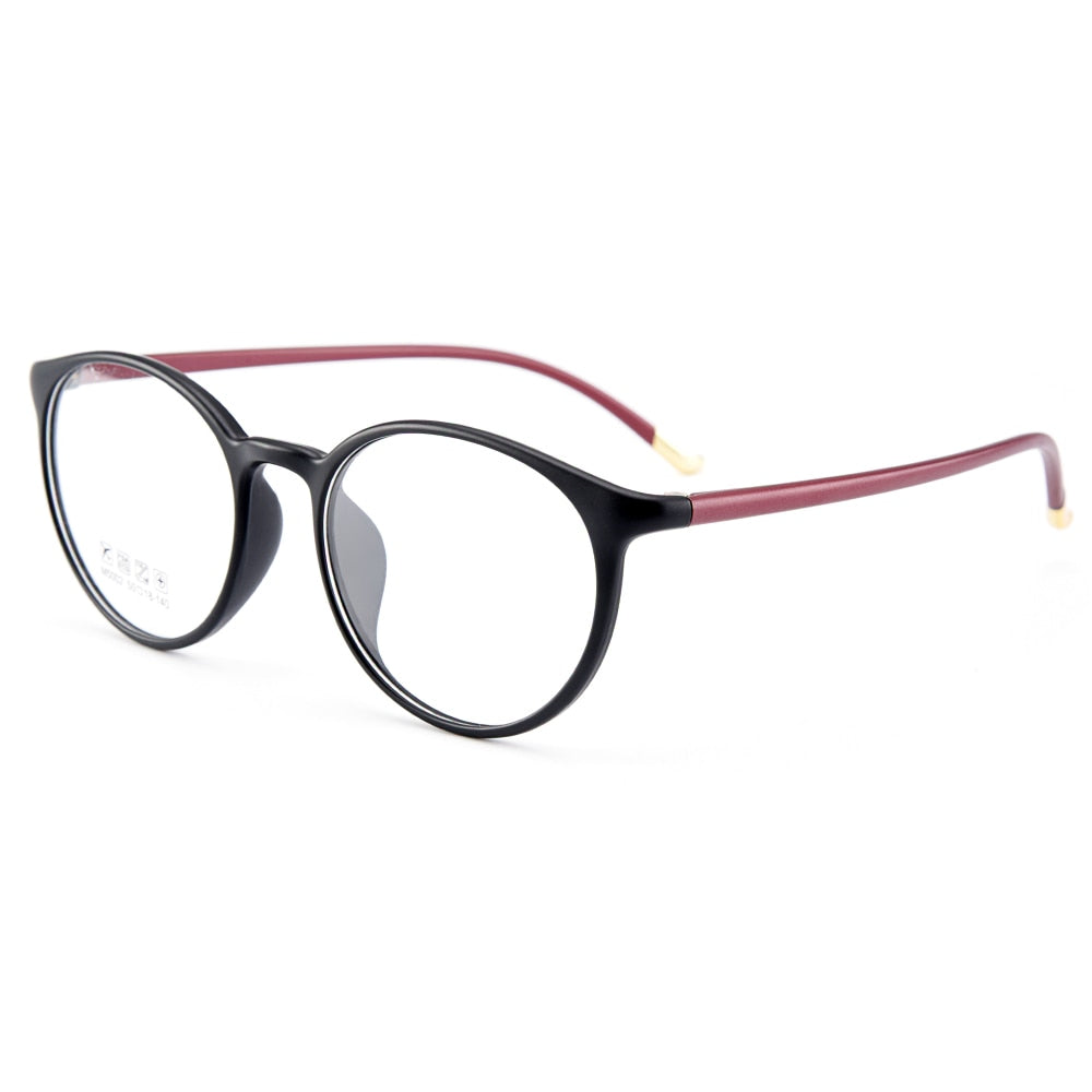 Women's Eyeglasses Ultra-Light Tr90 Plastic Round M5002 Frame Gmei Optical   