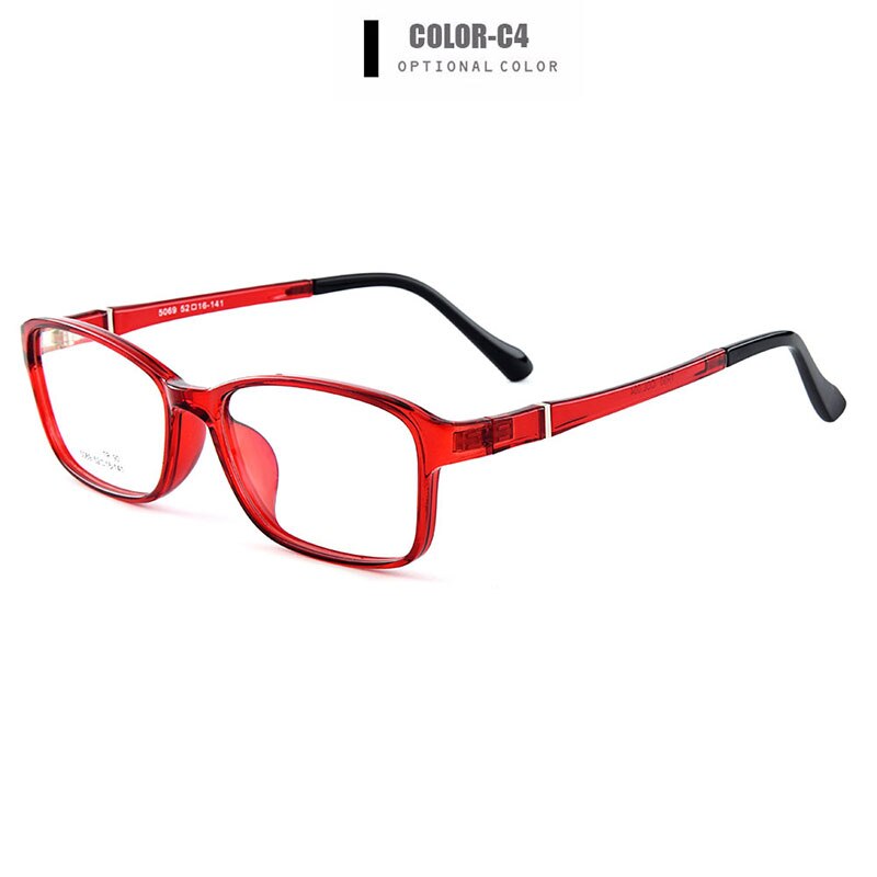 Unisex Eyeglasses Ultra-Light Tr90 Plastic 4 Colors M5069 Frame Gmei Optical C4  