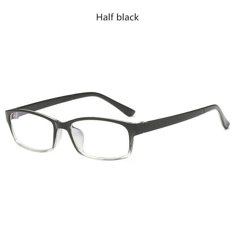 Unisex Reading Glasses Myopia Short-sight Eyewear A01 Reading Glasses SunnyFunnyDay Half Black Frame  
