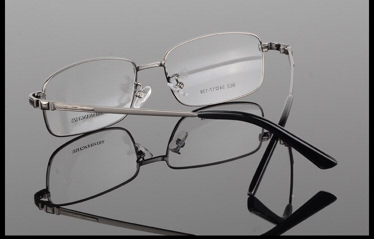 Men's Full Rim Eyeglasses Gold Plated Frame S902 Full Rim Bclear   