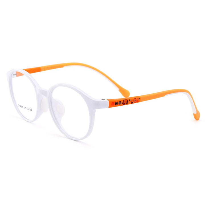 Children's Eyeglasses Ultra-light Flexible TR90 Silica Gel Frame Cx68022 Frame Gmei Optical C10  