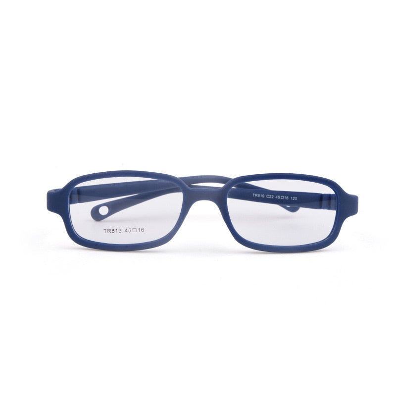 Unisex Children's Rectangular Framed Eyeglasses 3563900 Frame Brightzone C22 deep blue  