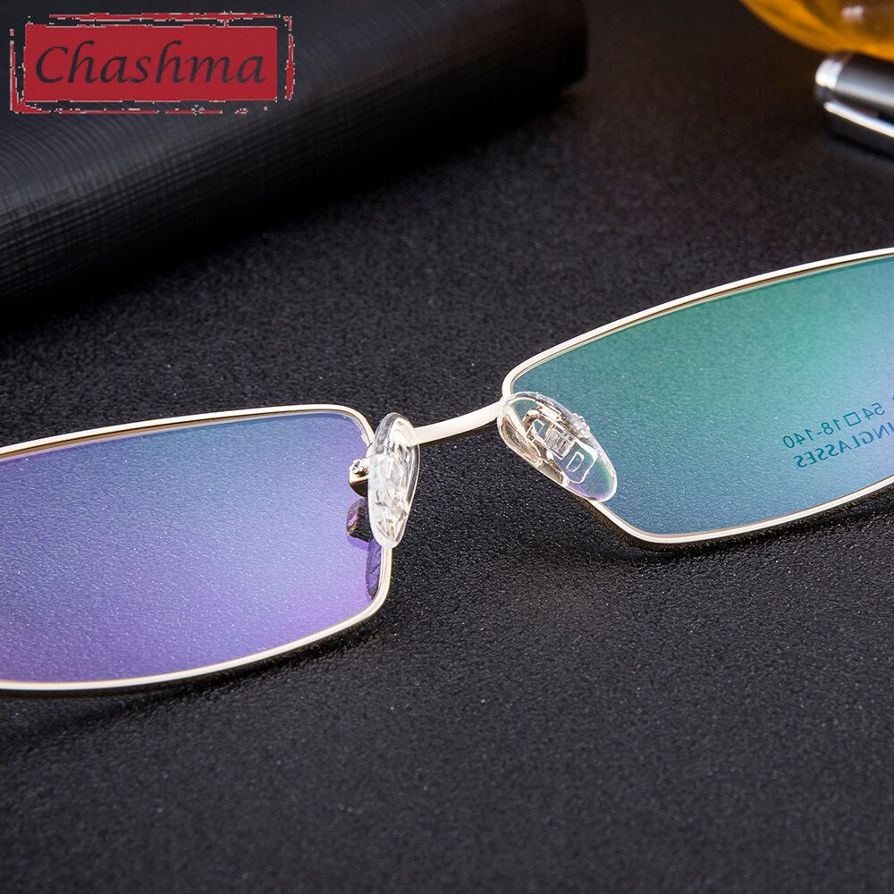 Men's Eyeglasses Alloy Frame Ultra Light 2033 Frame Chashma   