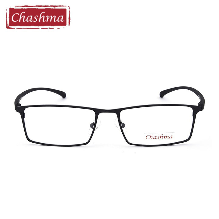 Chashma Ottica Men's Full Rim Square Titanium Eyeglasses 9105 Full Rim Chashma Ottica   