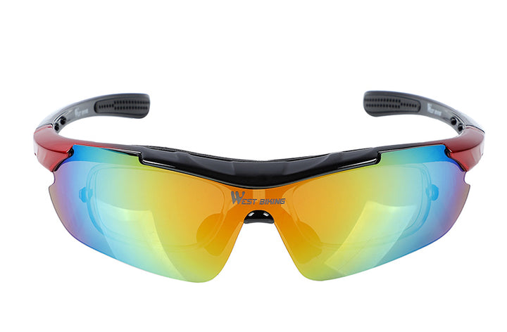 West Biking Unisex Full Rim Acetate Polarized Sport Sunglasses YP0703111AA Sunglasses West Biking   