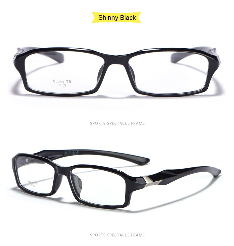 Hotochki Unisex Full Rim TR-90 Resin Frame Sport Eyeglasses 6059 Sport Eyewear Hotochki   