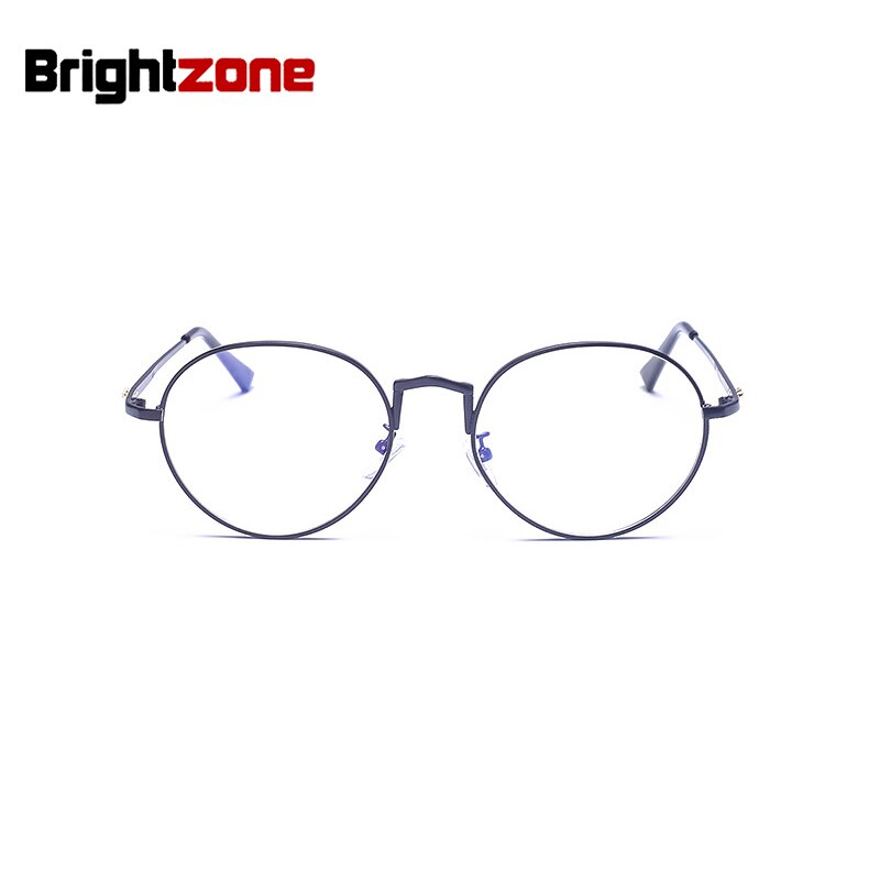 Brightzone Unisex Full Rim Round Alloy Eyeglasses 5320 Full Rim Brightzone   