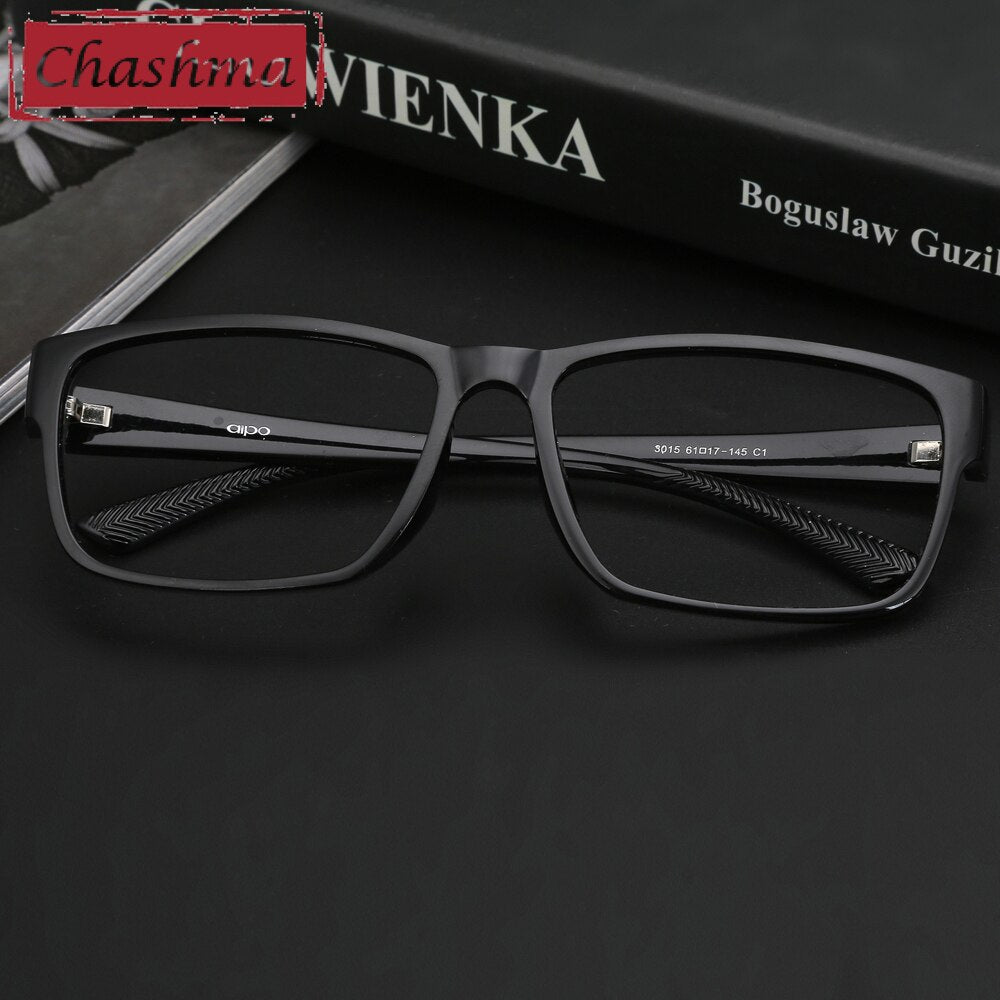 Men's Eyeglasses Super Big Size Frame TR 90 3015 Frame Chashma   