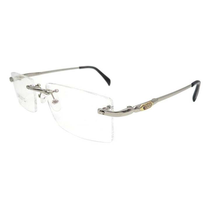 Men's Eyeglasses Titanium Alloy Rimless S8314 Rimless Gmei Optical   