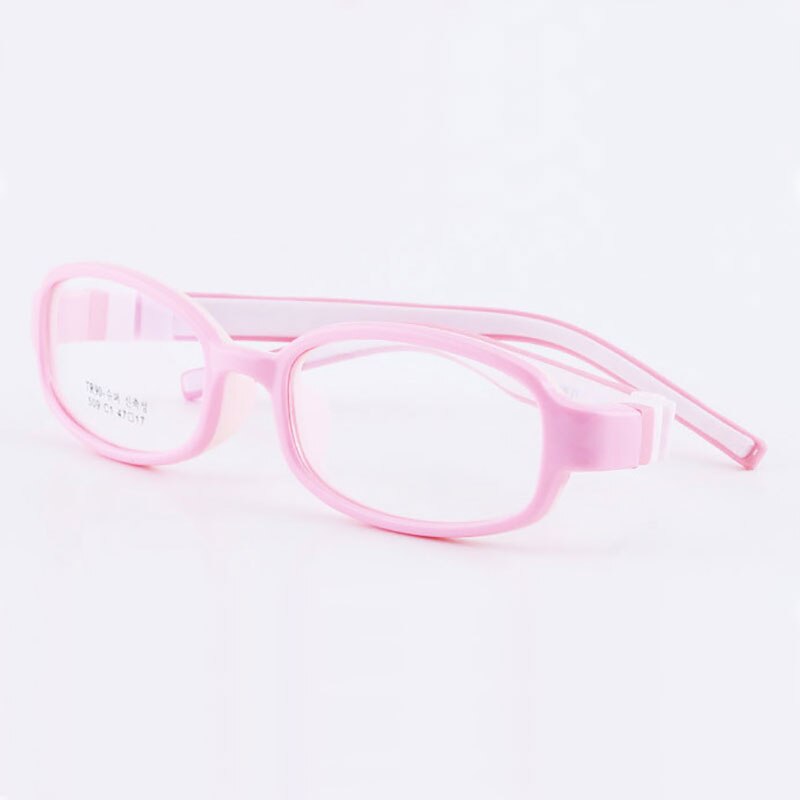 Reven Jate 509 Child Glasses Frame For Kids Eyeglasses Frame Flexible Frame Reven Jate Pink  