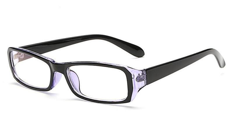 Unisex Eyeglasses Anti Blue Ray Light Anti-reflective 21007 Anti Reflective Brightzone Black Blue inside  